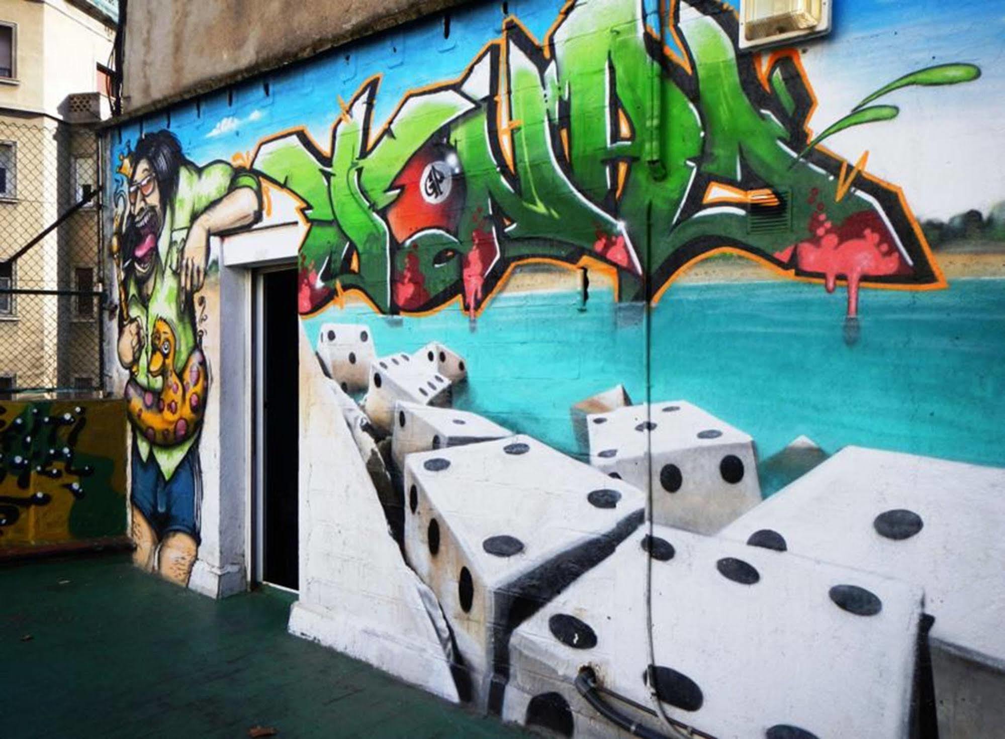 Ostello No Limit Graffiti Barcellona